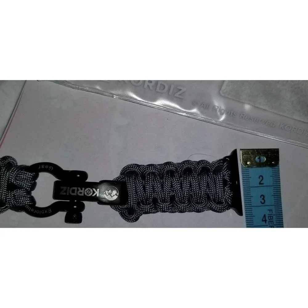 KORDIZ Survivor‎ - Paracord Smart Watch Band Compatible - 42mm 44mm 45mm 49mm